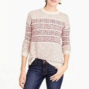 Jcrew Rainbow Faire Isle Sweater